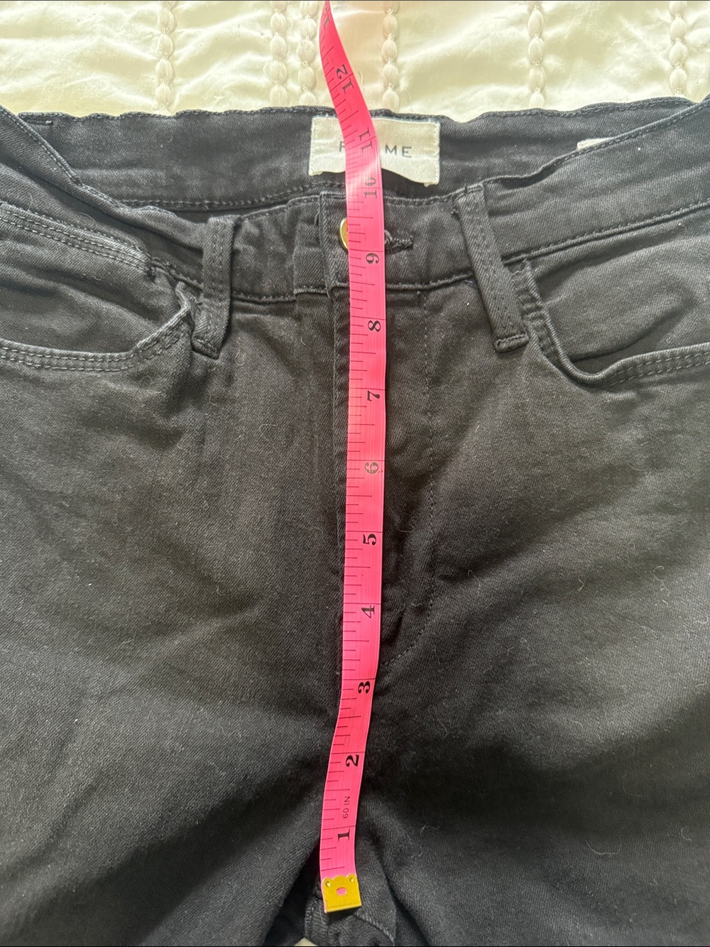 Frame Denim Le High Flare Jeans size 27 inseam 29 inches. - Picture 8 of 8